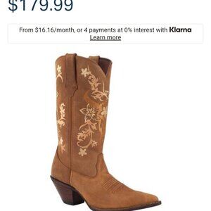 Woman's cowboy boots